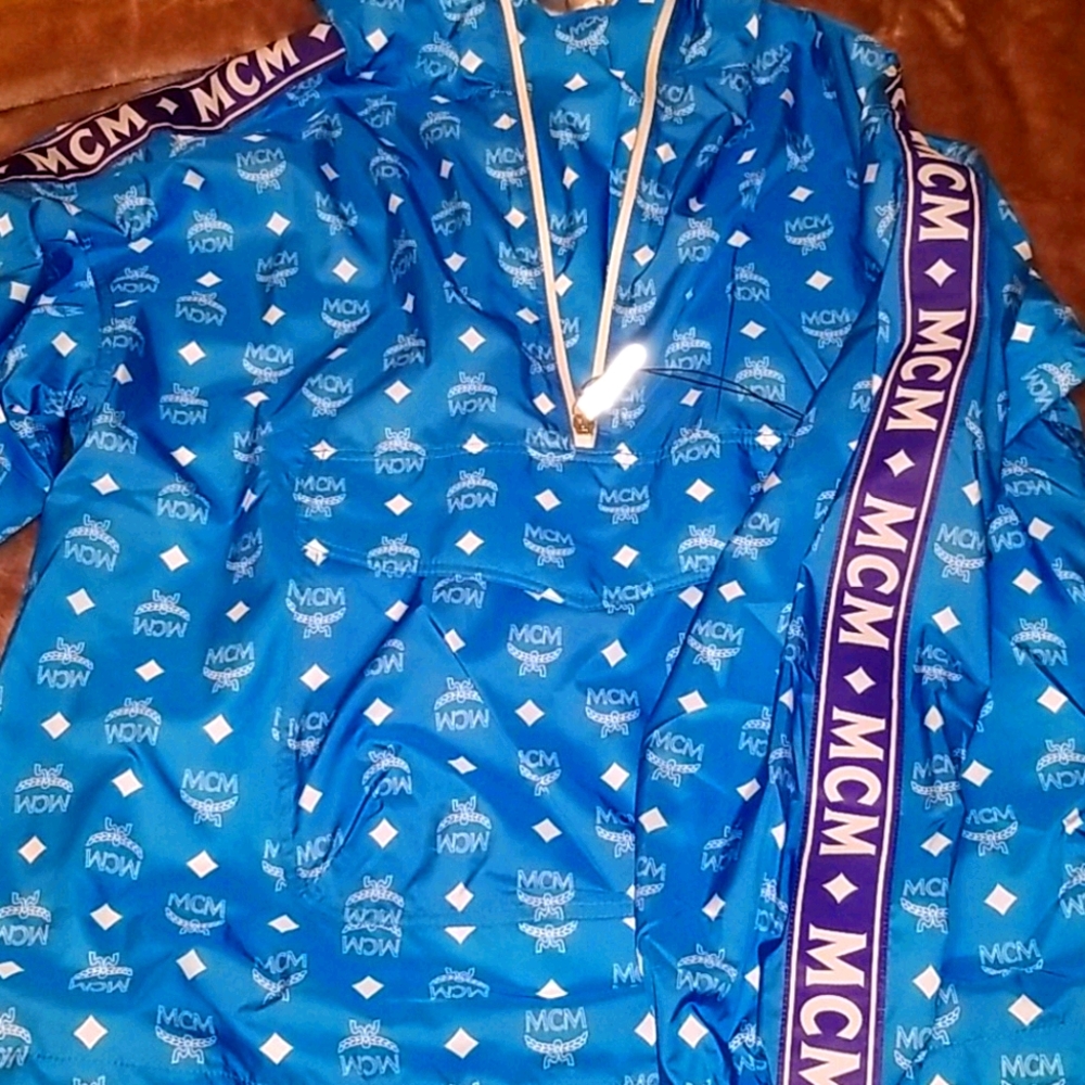 Brand New MCM Logo Windbreaker/Hoody